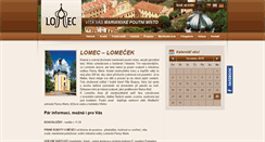 Desktop Screenshot of lomec.cz