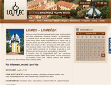 Tablet Screenshot of lomec.cz